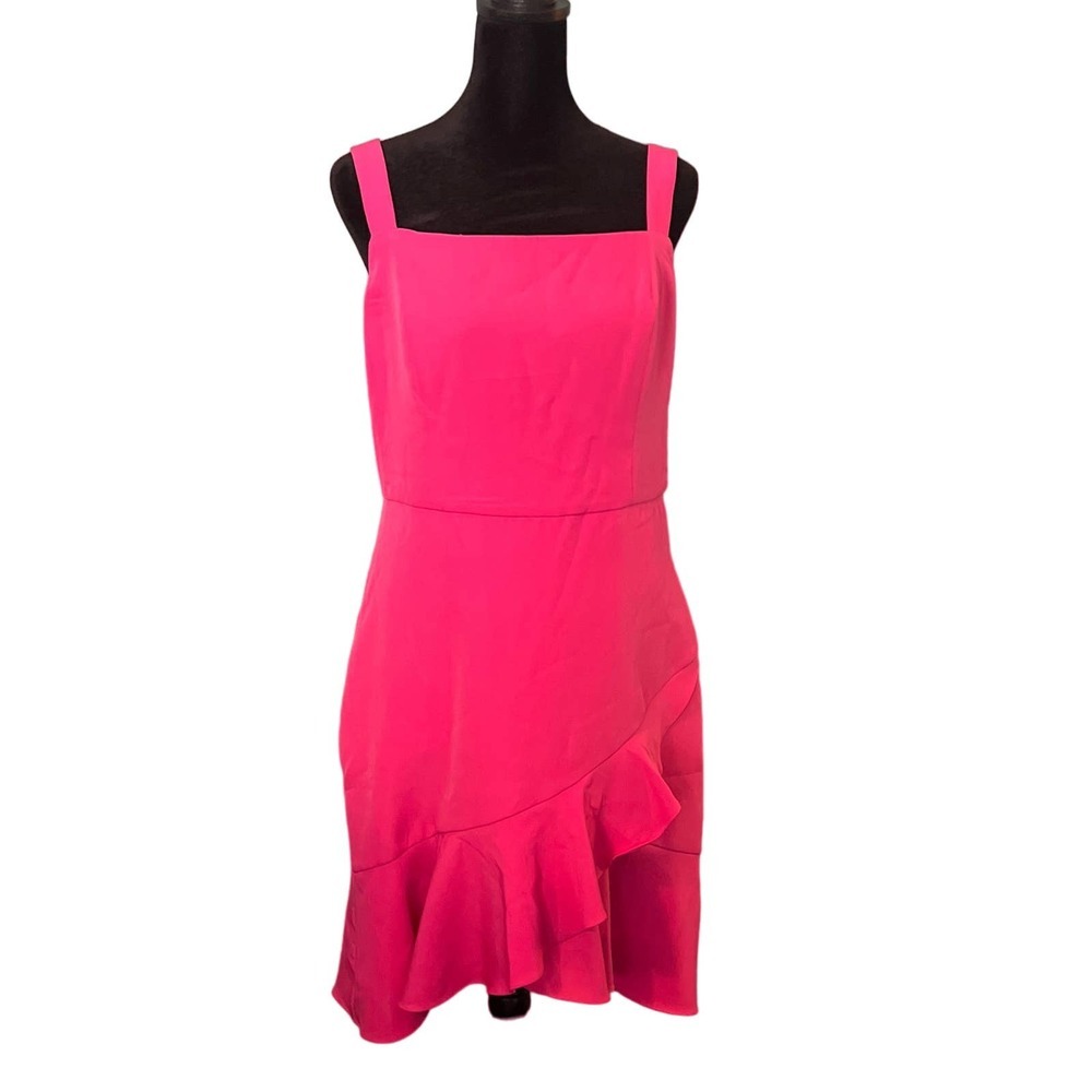 BCBG Pink Dress with Ruffle - Picture 1 of 4